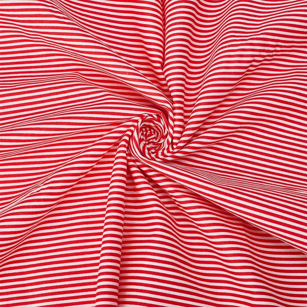 Sewing By - 1,7 Yard gestreepte bekleding stof 39,37