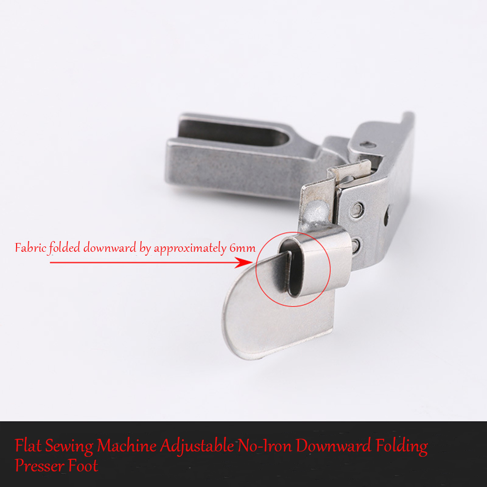 Textile Sewing Machines - Platte naaimachine zonder strijken, neerklappende persvoet,