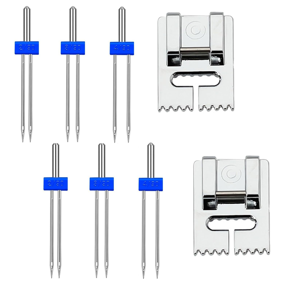 Twin Needle Stretch - 6 STKS Twin Naald Dubbele Naald