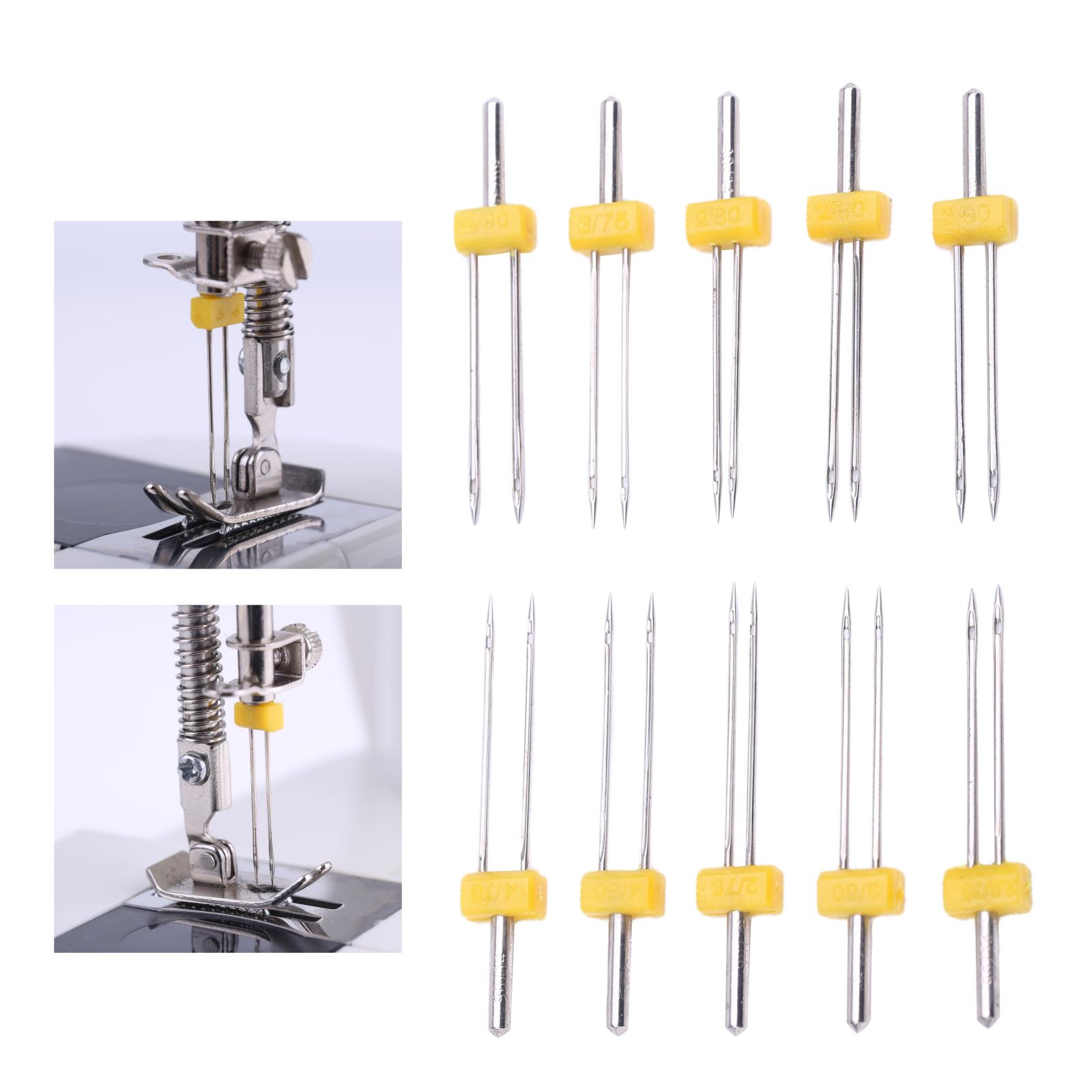 Twin Needle Stretch - 10 Pcs Twin Naalden Double Twin