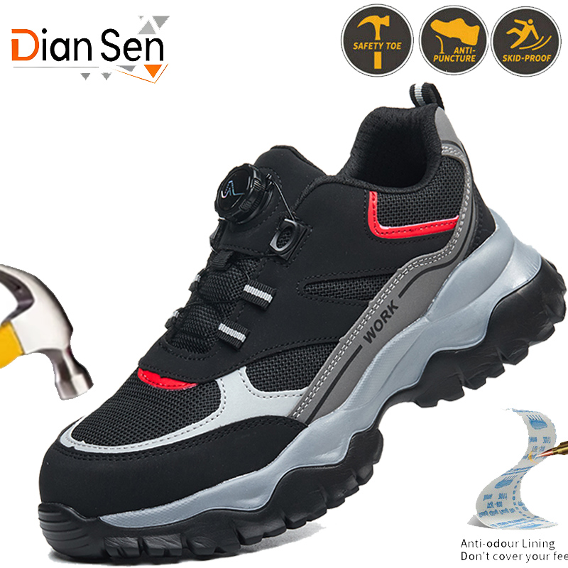Sewing Nylon - Onverwoestbare schoenen Veiligheidslaarzen met draaiknop voor
