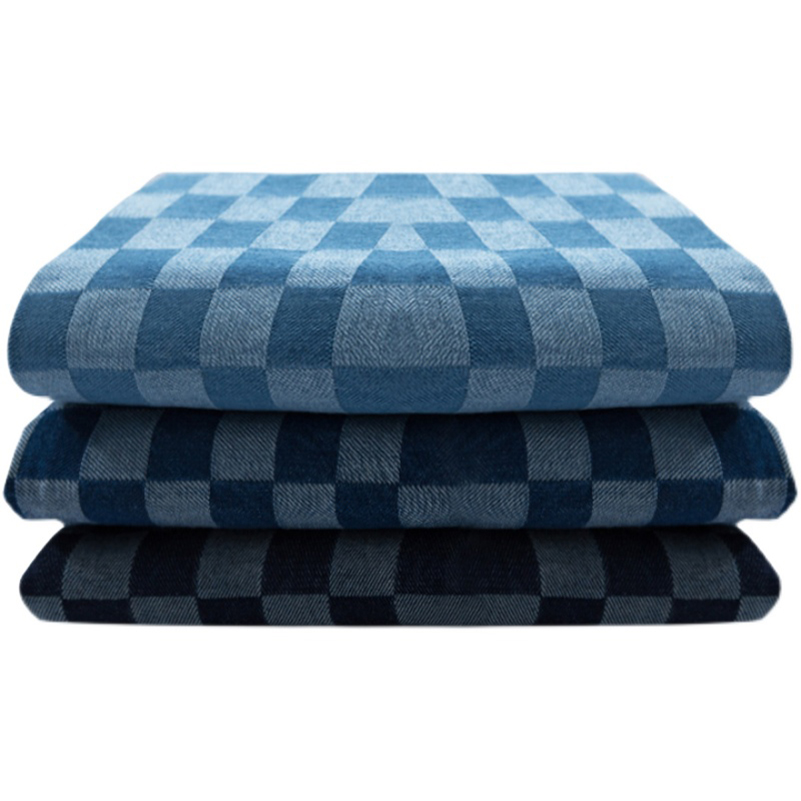 Katoenen jacquard denim stof P - Sewing By recensie en prijs