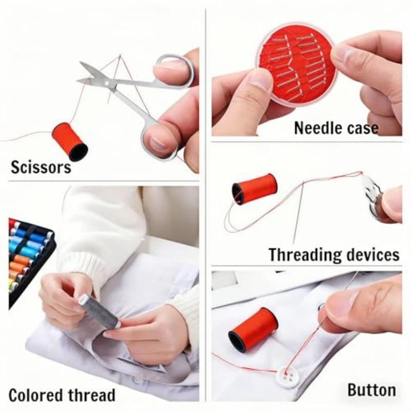 1 tas met 27-delige naaiset, m - Textile Sewing Kit recensie en prijs