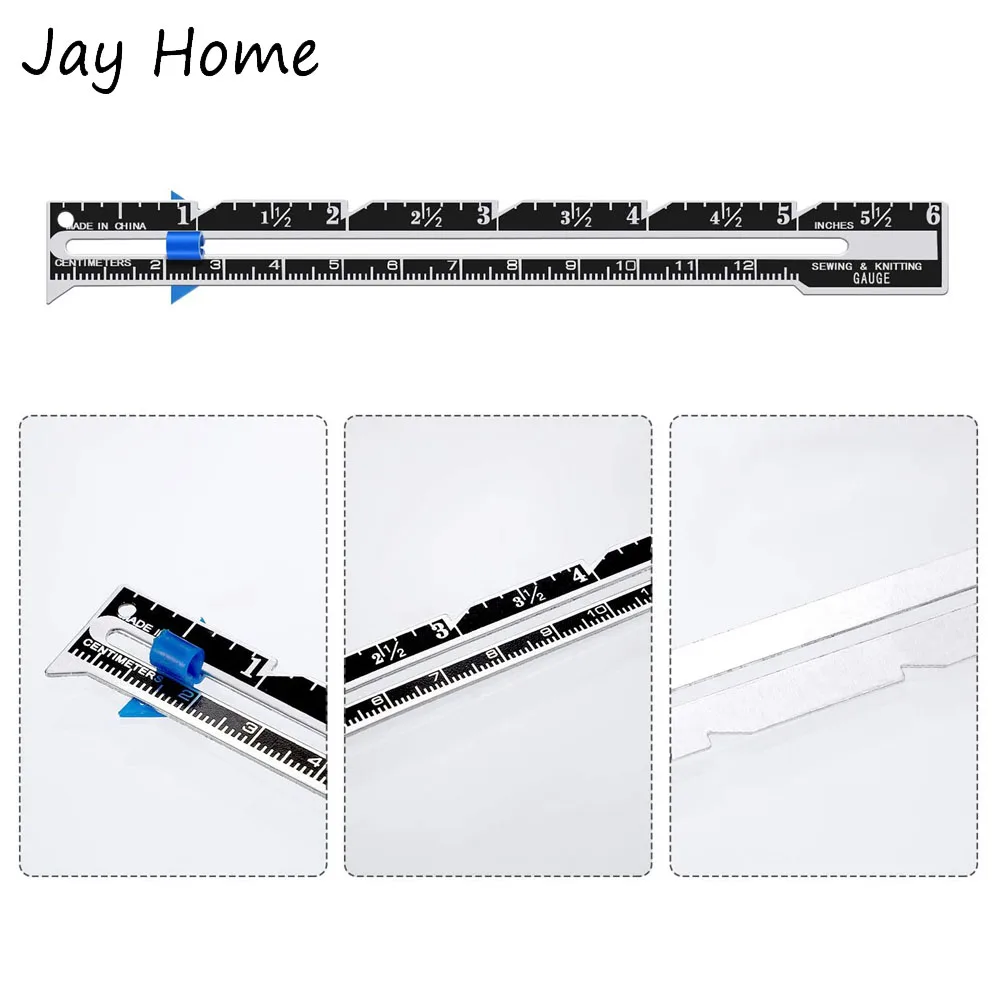 2/4Pcs Sliding Gauge Naaien Me - Sewing Gauge Ruler recensie en prijs