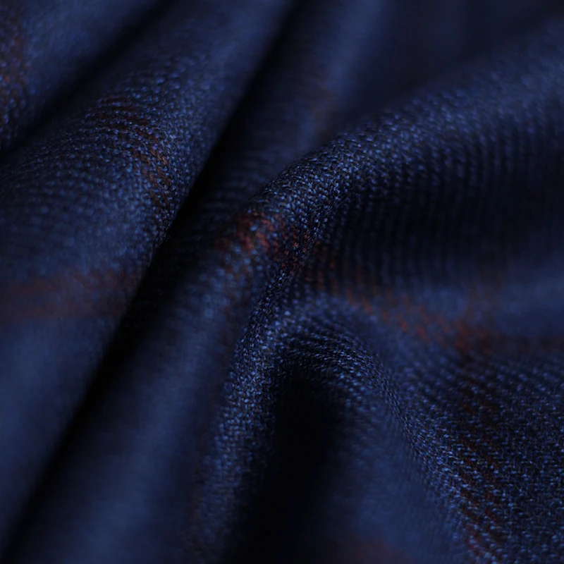 Redraspberry Blauwe Geruite Ka - Sewing Tweed Fabric recensie en prijs