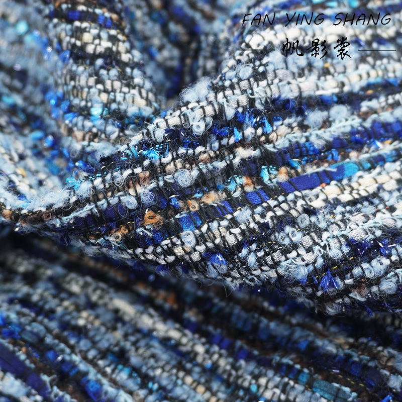 2025 blauwe serie heldere chif - Sewing Tweed Fabric recensie en prijs