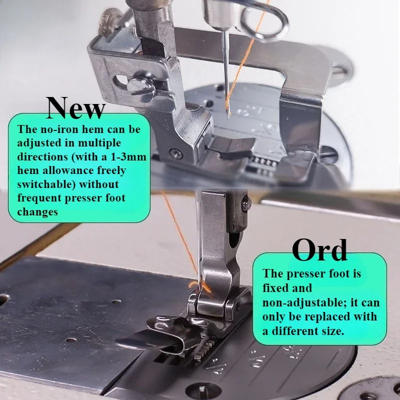 Verstelbare strijkvrije zoomvo - Textile Sewing Machines recensie en prijs