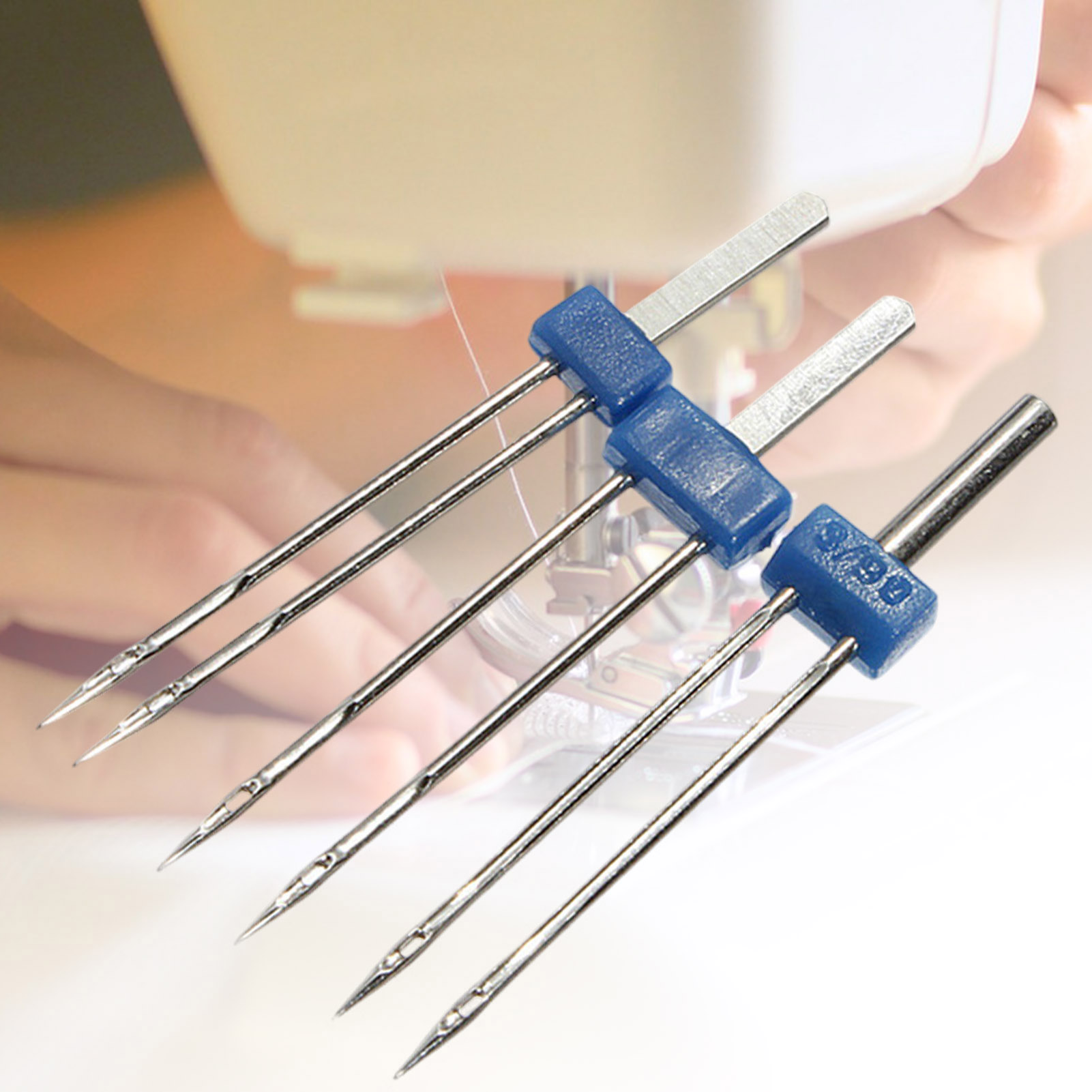 3-delige set dubbele naalden v - Twin Needle Stretch recensie en prijs