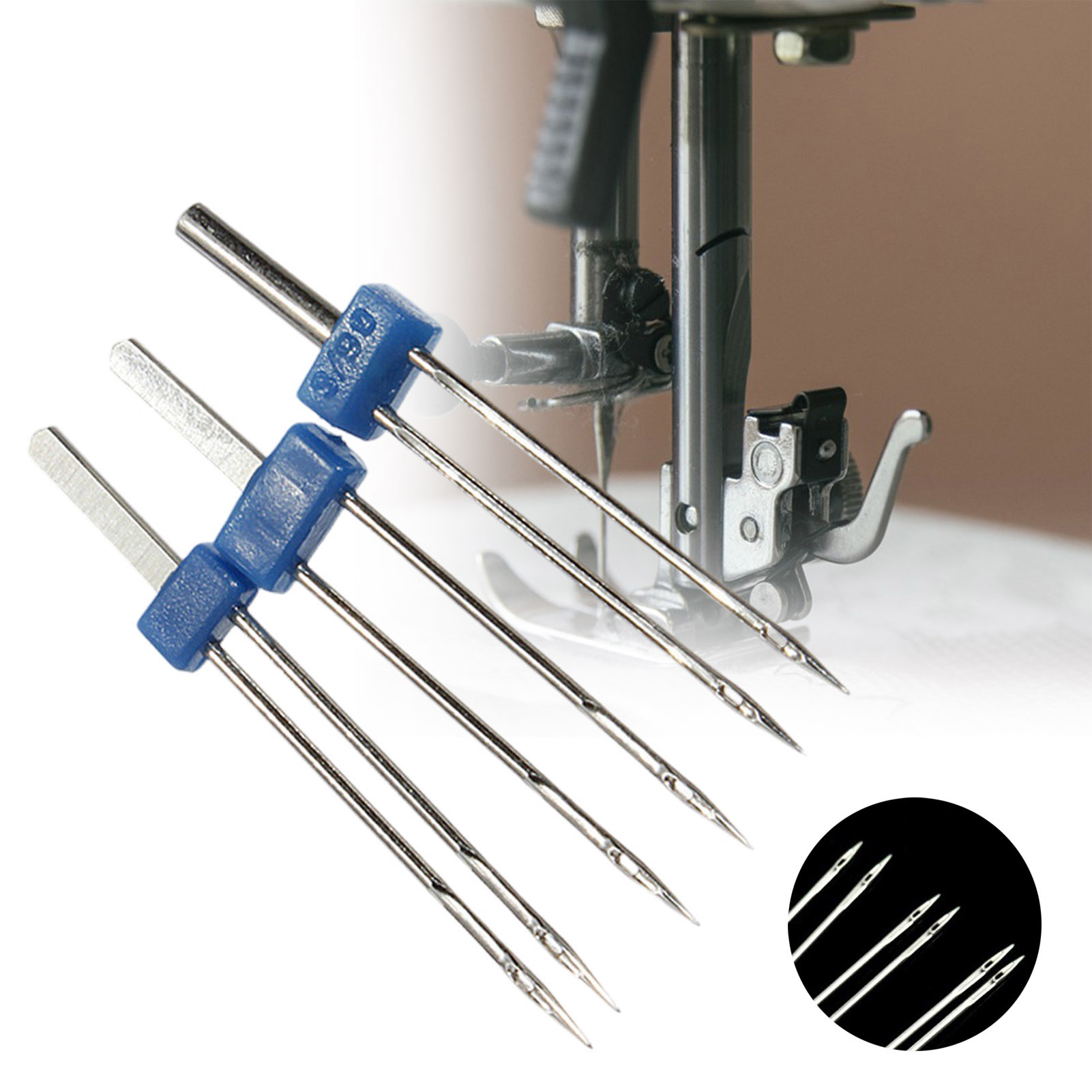 3-delige set dubbele naalden v - Twin Needle Stretch recensie en prijs