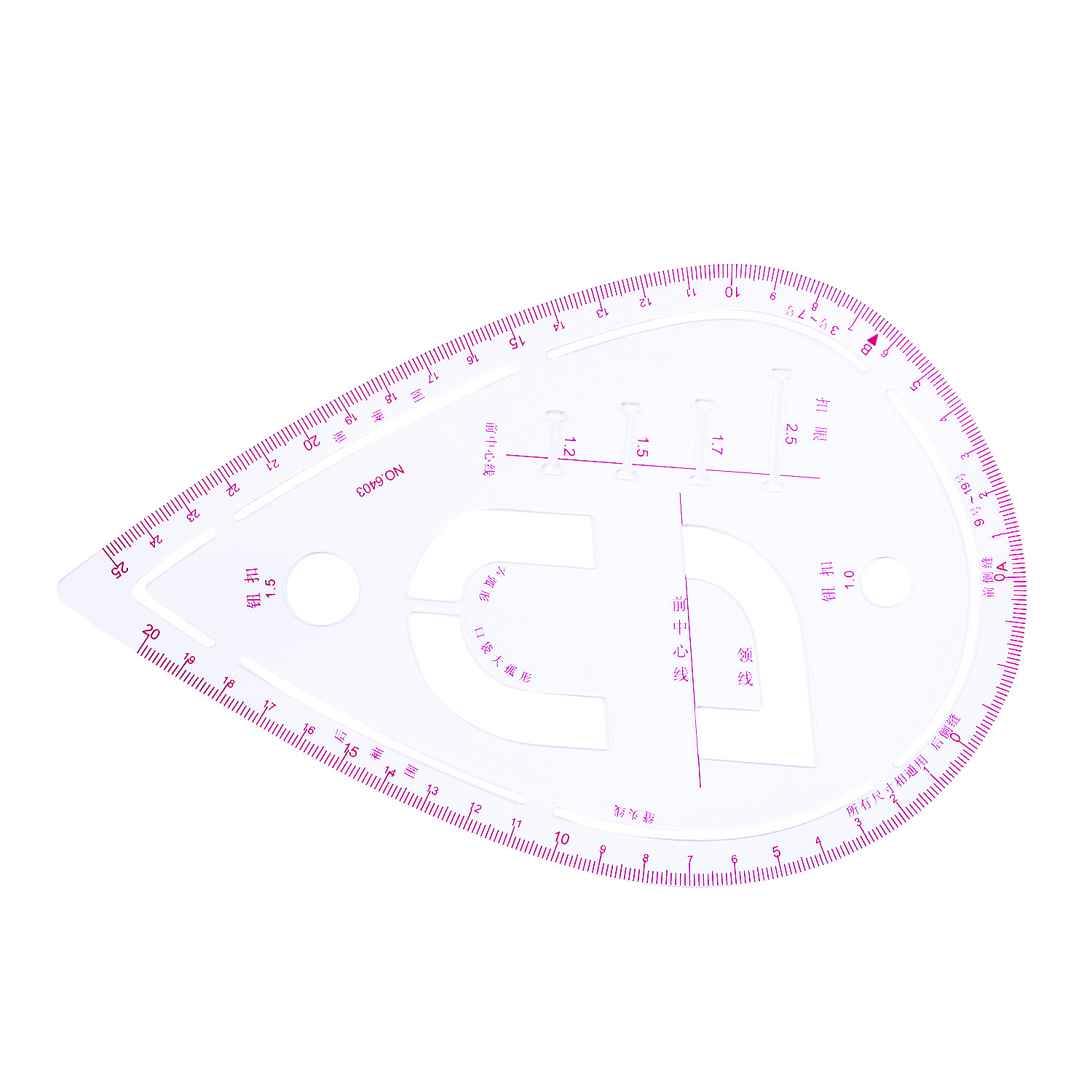 5/6/9pcs Set Kleermaker Meten  - Sewing Gauge Ruler recensie en prijs