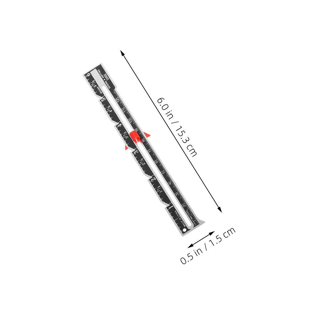 8-delige ergonomische naaimete - Sewing Gauge Ruler recensie en prijs