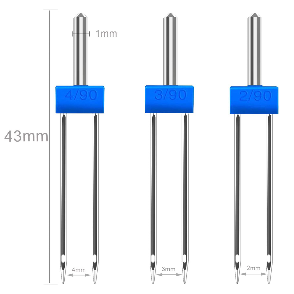6 STKS Twin Naald Dubbele Naal - Twin Needle Stretch recensie en prijs