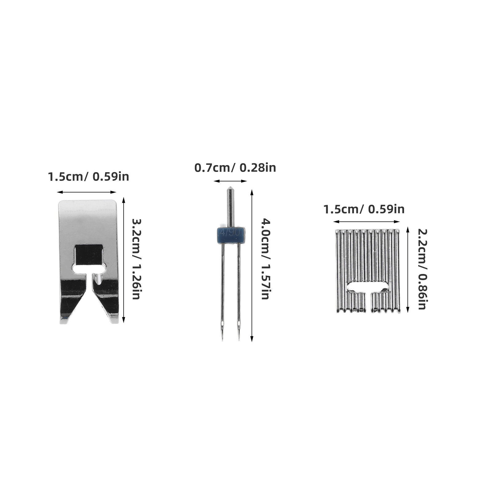 1 Set Huishoudelijke Naaldinvo - Twin Needle Stretch recensie en prijs