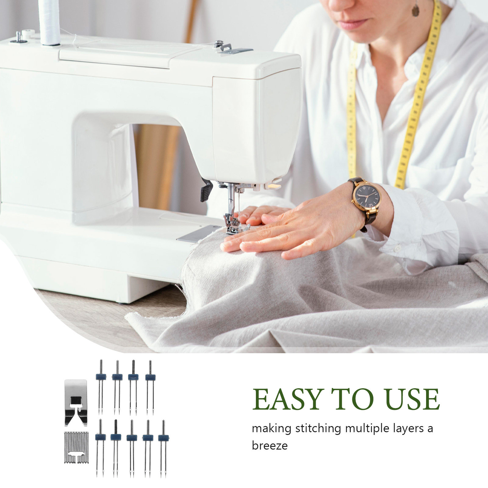 1 Set Huishoudelijke Naaldinvo - Twin Needle Stretch recensie en prijs