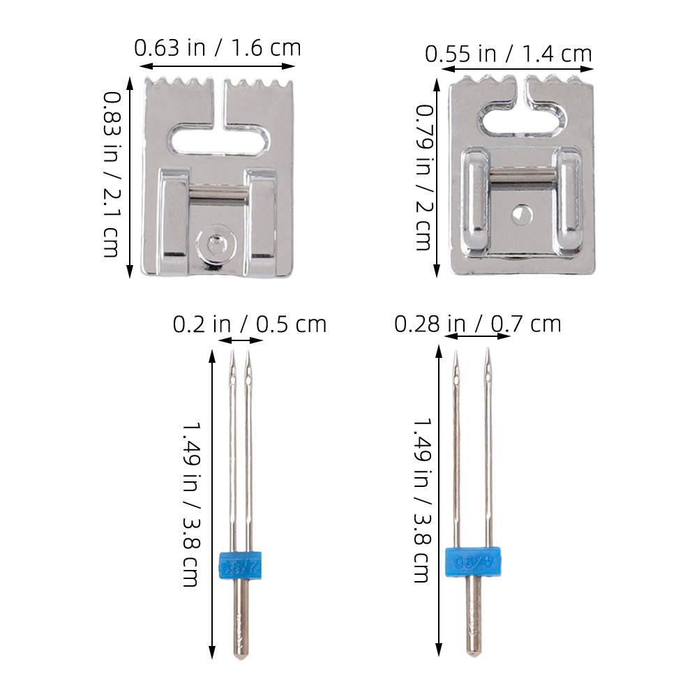 Naaimachinenaalden met dubbele - Twin Needle Stretch recensie en prijs
