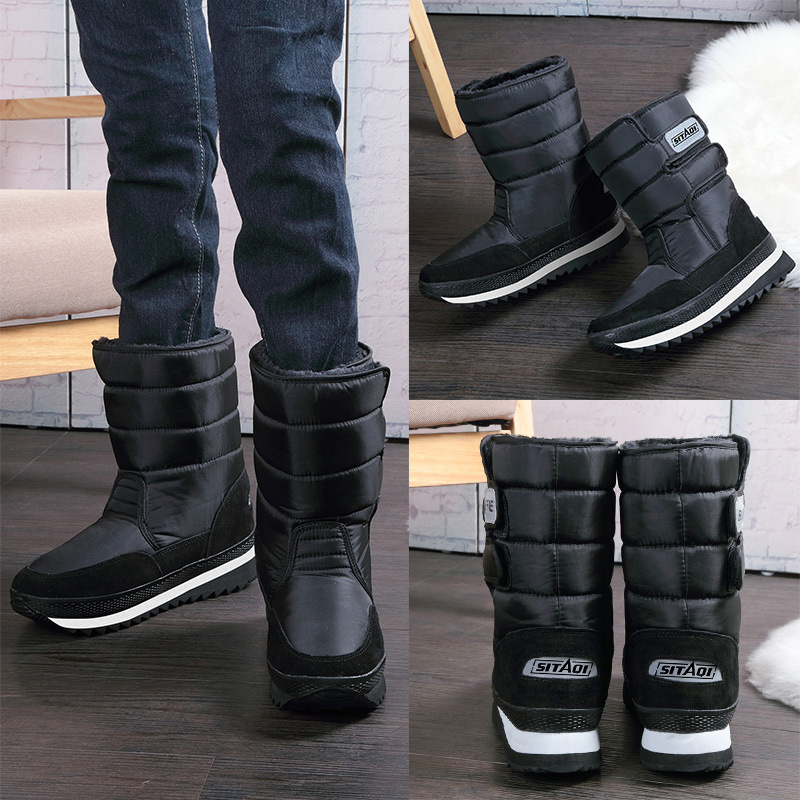 Heren Snowboots Platform Dikke - Sewing Nylon recensie en prijs