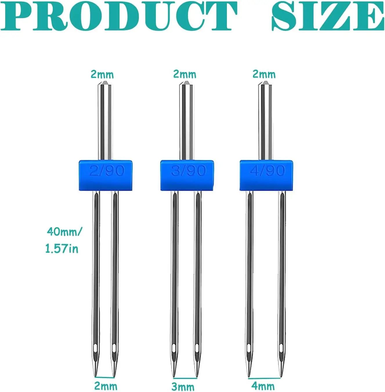 Universele dubbele naalden, du - Twin Needle Stretch recensie en prijs