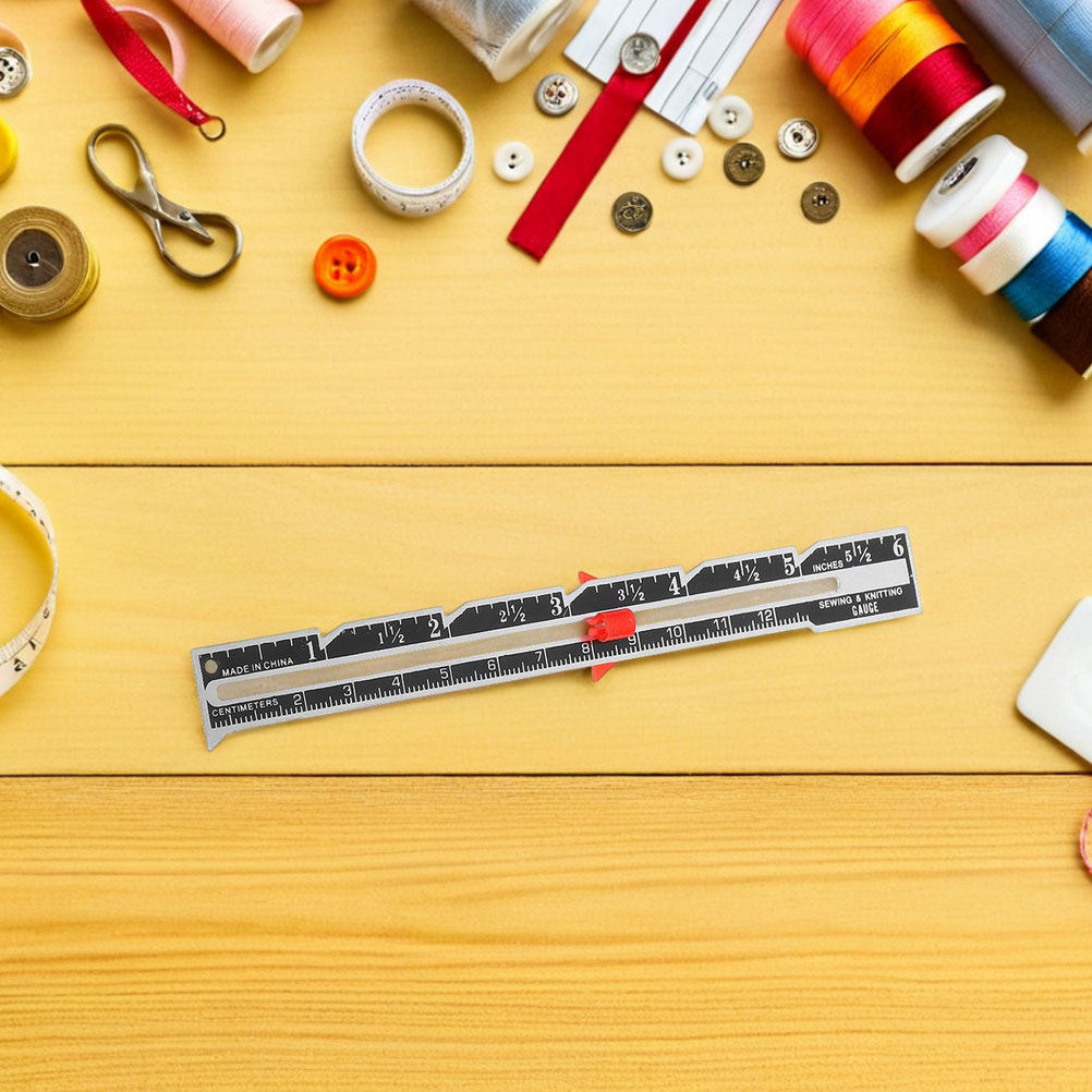 8-delige ergonomische naailini - Sewing Gauge Ruler recensie en prijs