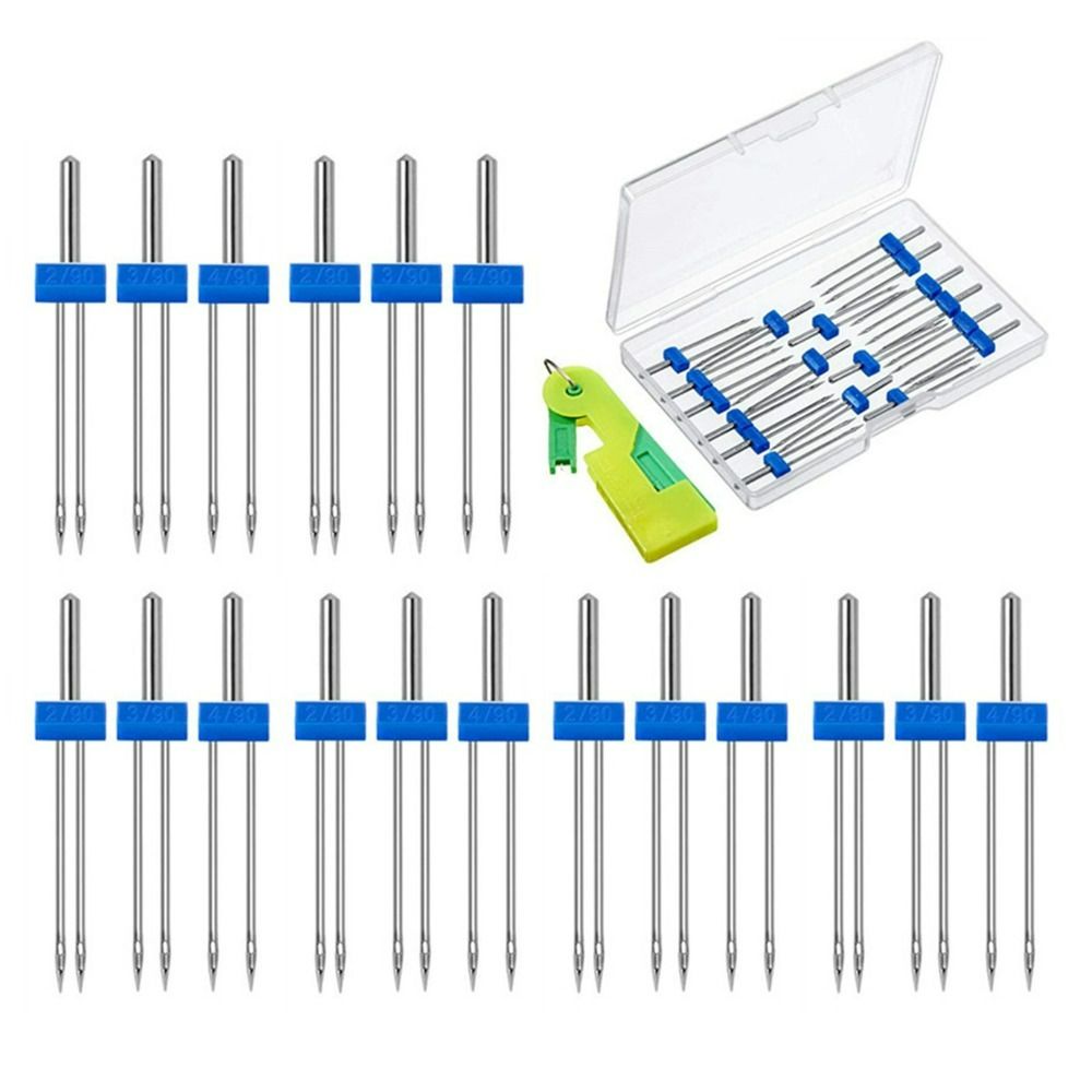 18 stuks roestvrijstalen naaim - Twin Needle Stretch recensie en prijs